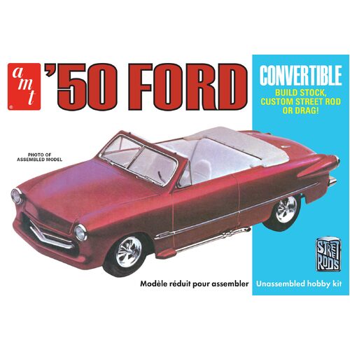 AMT - 1/25 1950 Ford Convertible Street Ro
