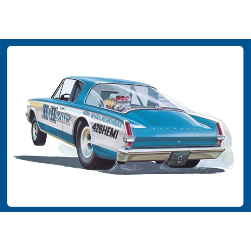 AMT 1/25 1966 Plymouth Barracuda Funny Car "Hemi Hustler" Plastic Model Kit
