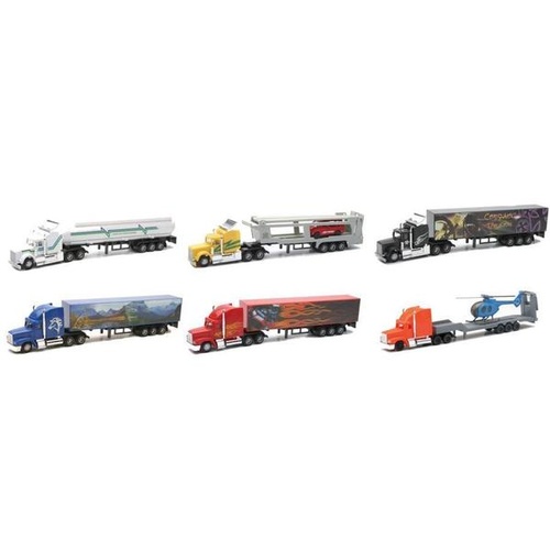 New Ray - 1/72 Long Hauler Truck (Assorted Designs)