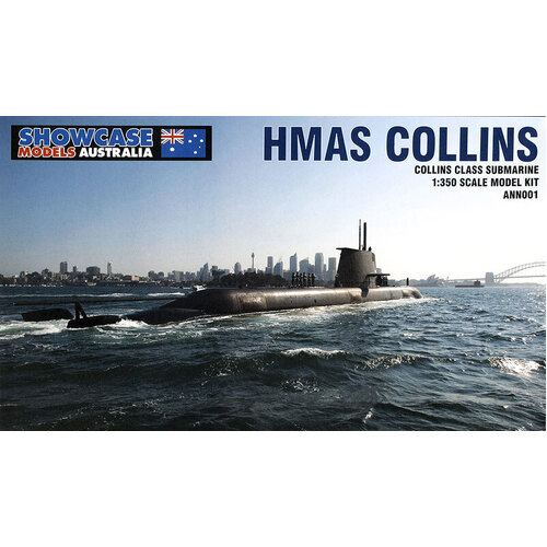 Showcase Models - 1/350 HMAS Collins Plastic Kit