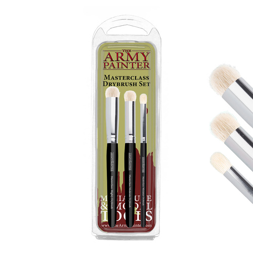 Army Painter - Masterclass Drybrush Set (3 Pce)