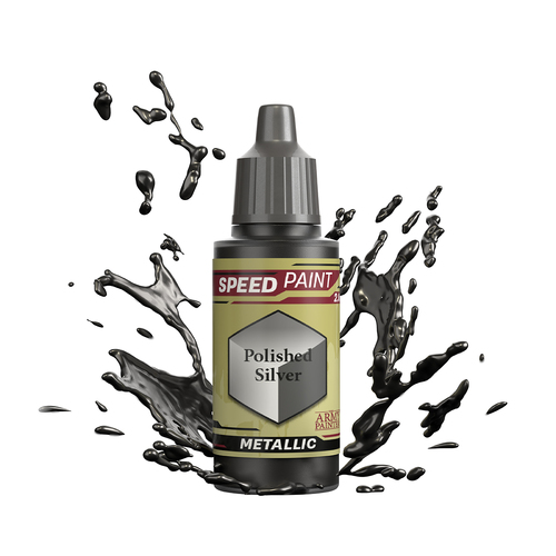 Army Painter Speedpaint 2.0 - Polished Silver 18ml - WP2071
