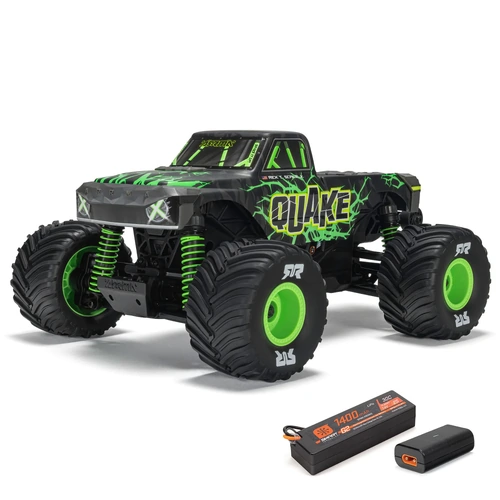 Arrma Quake Grom 4X4 - 1/16 Monster Truck RTR - Green - ARA2137T2