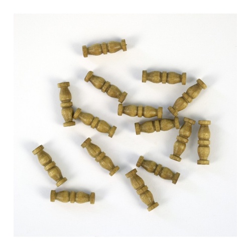 Artesania Latina - Double Column Walnut 12.0mm (15) Wooden Ship Accessory [8547]