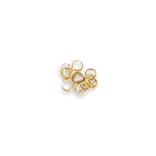 Artesania Brass Rings 4.0mm (100) Wooden Ship Accessory [8619]