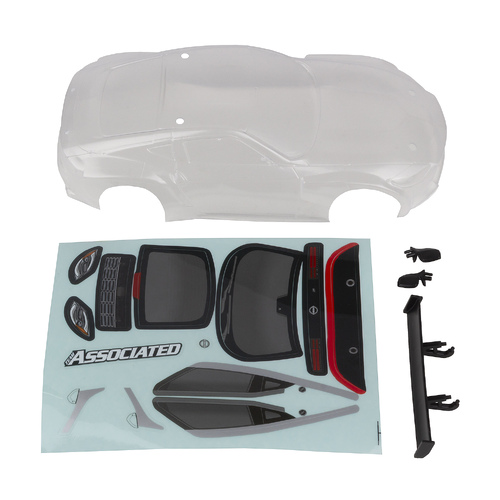 TEAM ASSOCIATED - SR27 Datsun 240Z Body Set, clear