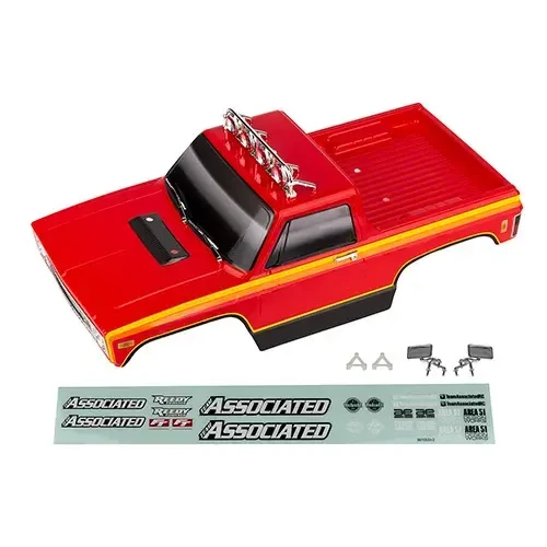 MT12 Red RTR Body Set, painted