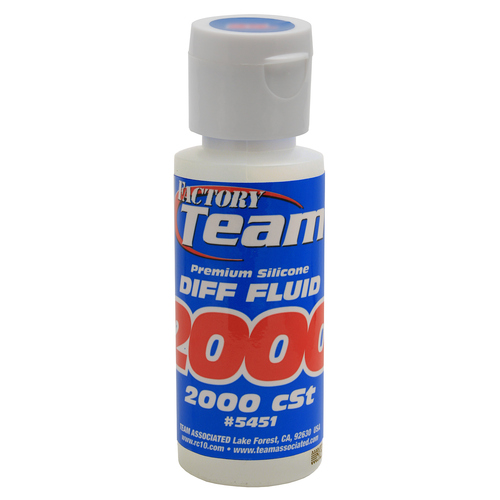 Team Associated - FT Silicone Diff Fluid - 2000cST