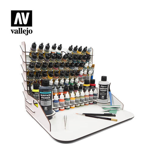 Vallejo - Paint display and Work Station w/Vertical Paint Storage (40 x 30 cm)