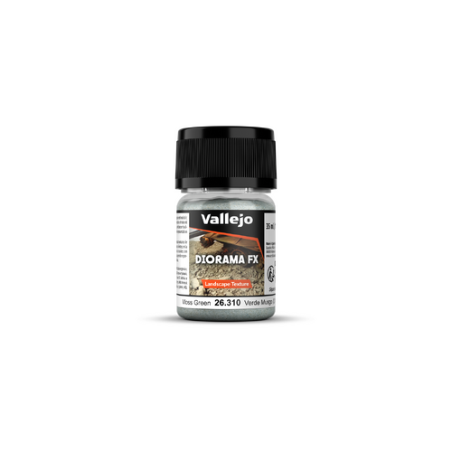 Vallejo Diorama FX Landscape Textures Moss Green 35ml (0.1-1mm)