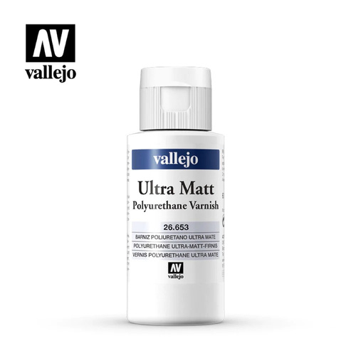 Vallejo Ultra Matt Polyurethane Varnish 60ml [26653] [26653]