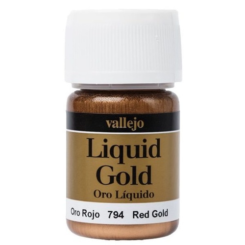 Vallejo - Model Colour Metallic Red Gold (Alcohol Base) 35 ml (#215)