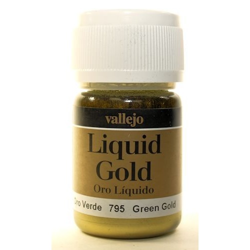Vallejo - Model Colour Metallic Green Gold (Alcohol Base) 35 ml (#216)