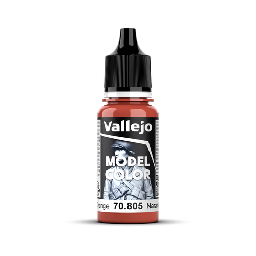 Vallejo Model Colour #008 - German Orange - 18 ml Matt Acrylic Paint