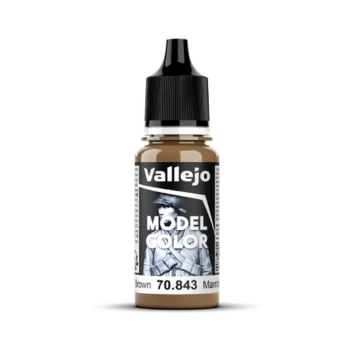 Vallejo Model Colour #014 - Cork Brown - 18 ml Matt Acrylic Paint