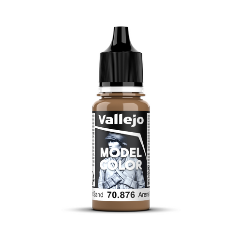 Vallejo Model Colour #015 - Brown Sand - 18 ml Matt Acrylic Paint