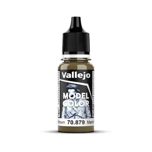 Vallejo Model Colour #127 - Green Brown - 18 ml Matt Acrylic Paint