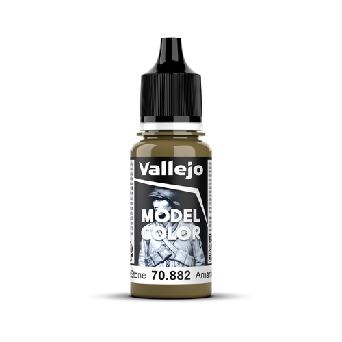 Vallejo Model Colour #124 - Middle Stone - 18 ml Matt Acrylic Paint