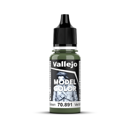 Vallejo Model Colour #086 - Intermediate Green - 18 ml Matt Acrylic Paint