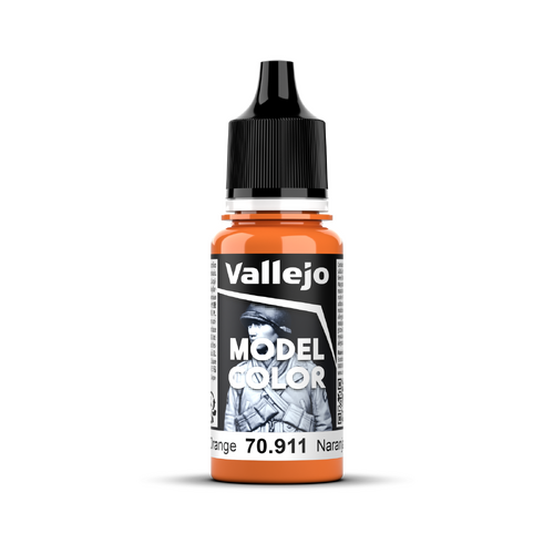 Vallejo Model Colour #029 - Light Orange - 18 ml Matt Acrylic Paint