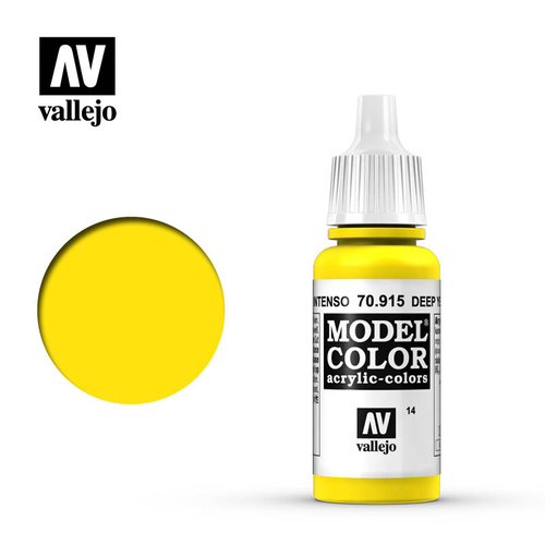 Vallejo - Model Colour Deep Yellow 17 ml (#14)