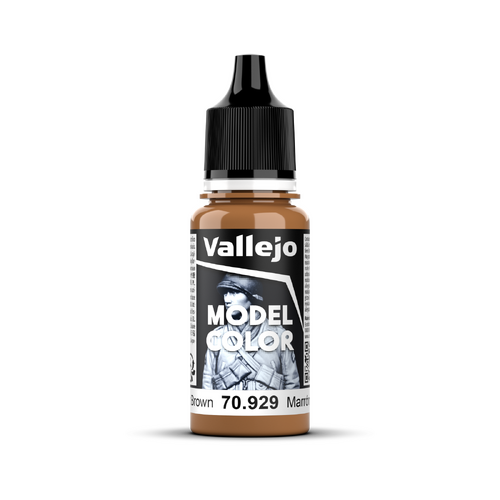 Vallejo Model Colour #020 - Light Brown - 18 ml Matt Acrylic Paint
