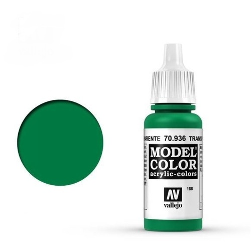 Vallejo - Model Colour Transparent Green 17 ml (#188)