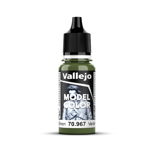 Vallejo Model Colour #092 - Olive Green - 18 ml Matt Acrylic Paint
