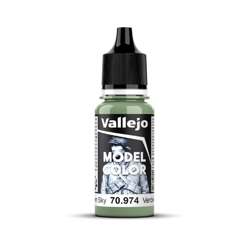 Vallejo Model Colour #076 - Green Sky - 18 ml Matt Acrylic Paint