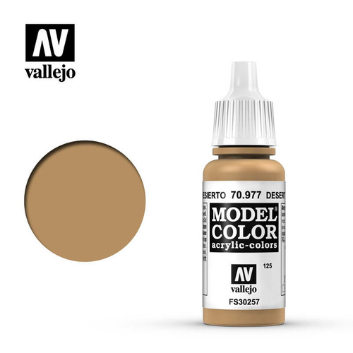 Vallejo - Model Colour Desert Yellow 17 ml (#125)