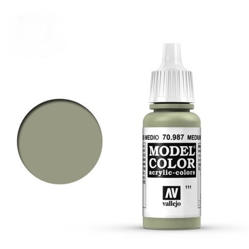 Vallejo - Model Colour Medium Grey 17 ml (#111)