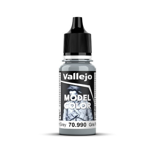 Vallejo Model Colour #177 - Light Grey - 18 ml Matt Acrylic Paint