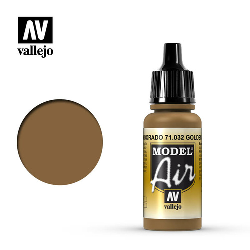 Vallejo - Model Air Golden Brown 17 ml