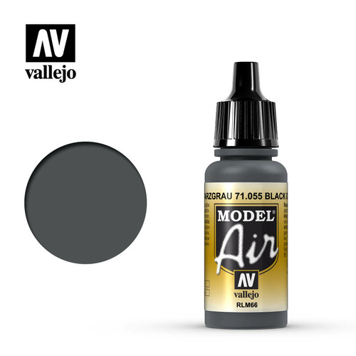 Vallejo - Model Air Black Gray RLM66 17 ml