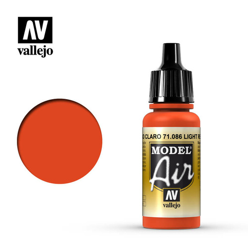 Vallejo - Model Air Light Red 17 ml