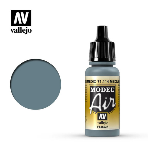 Vallejo - Model Air Medium Gray 17 ml