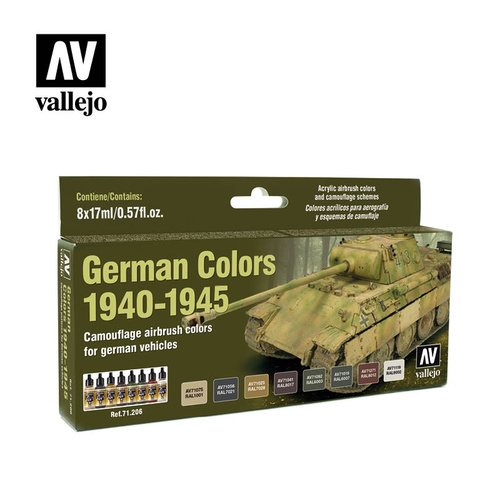 Vallejo - Model Air German Colours 1940-1945 8 Colour Set