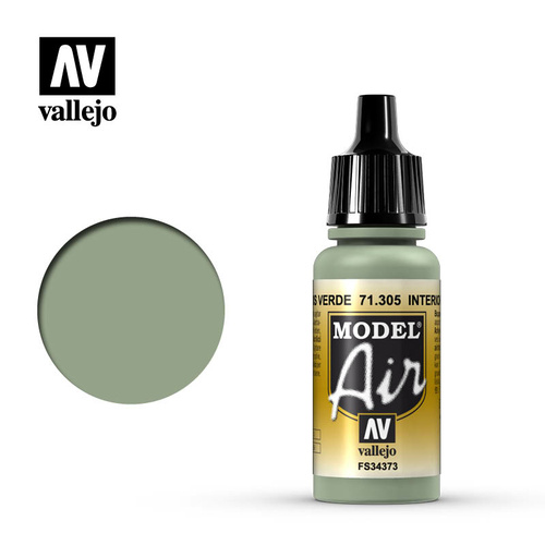 Vallejo - Model Air Interior Grey Green 17 ml