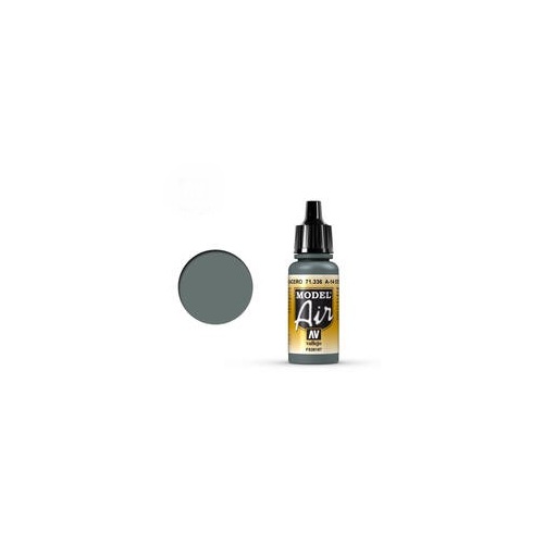 Vallejo - Model Air A-14 Steel Grey 17ml Acrylic Airbrush Paint