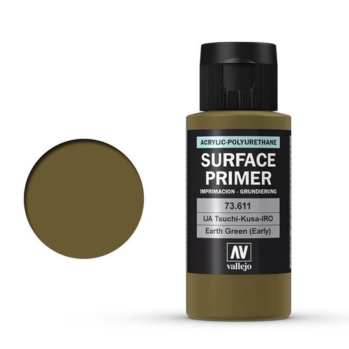 Vallejo - Surface Primer - IJA Earth Green, Early (60ml) 
