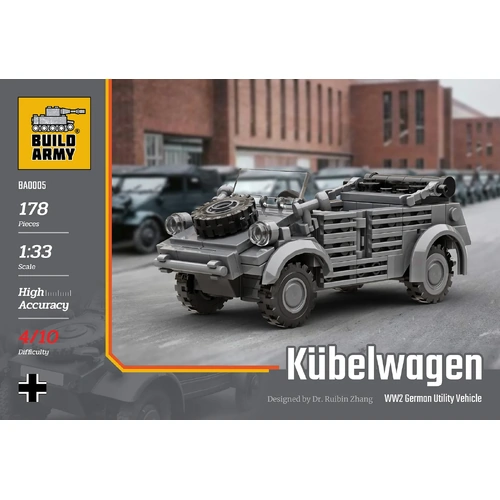 Build Army Kubelwagen Car