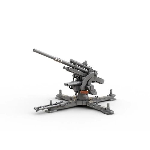 Build Army 88mm Flak 36 Artillery