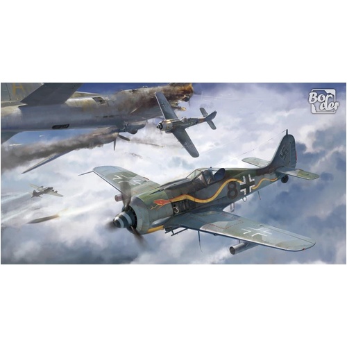 Border Model 1/35 Focke-Wulf FW-190A-8 Plastic Model Kit
