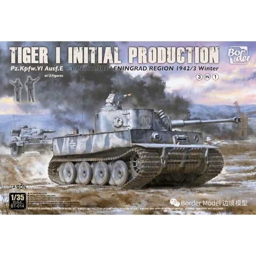 Border Model 1/35 Tiger I Initial Production Plastic Model Kit [BT014]
