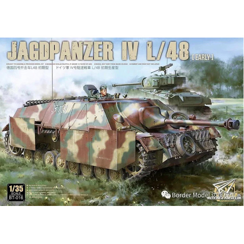Border Model - 1/35 Jagdpanzer IV L/48 (Early) Plastic Model Kit [BT016]