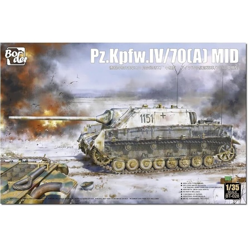 Border Model 1/35 Pz.Kpfw. IV L/70(A) Mid Plastic Model Kit