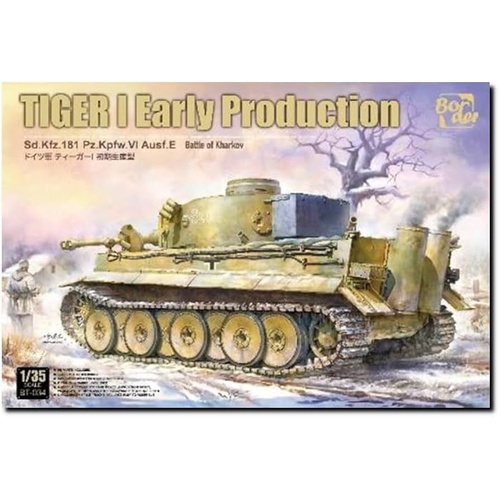 Border Model 1/35 Tiger I Early Production Battle Of Kharkov Plastic Model Kit