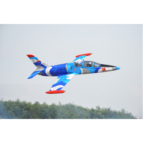 Black Horse - L-39 Albatros 1450mm(90mmEDF)/ New scheme Color printing covered a heat shrink film/ inlude Electric Retract 2024 MODEL