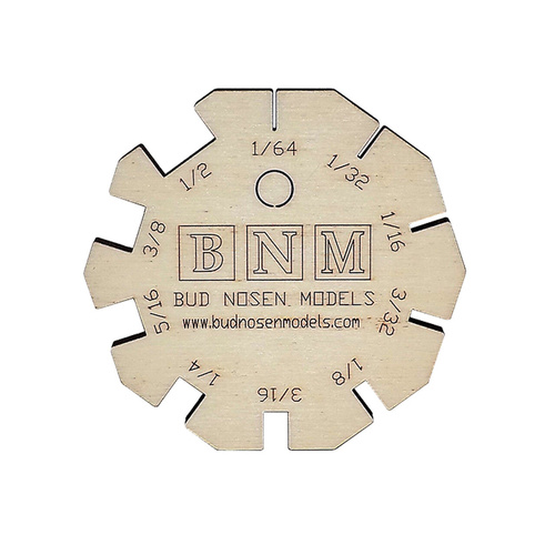 Bud Nosen Timber Wood Sizing Gauge [BNT1404]