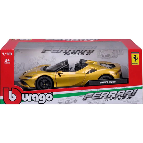 Bburago - 1/18 Ferrari R&P SF-90 Stadale Spider